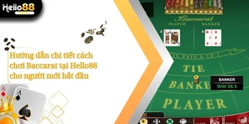 Cách chơi baccarat