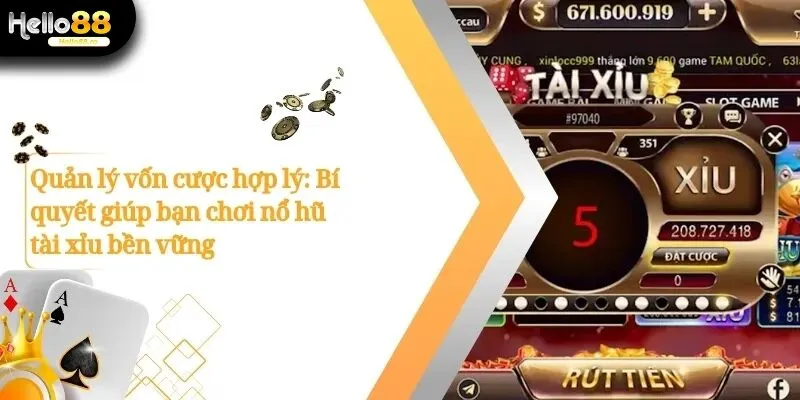 Cách Nổ Hũ Tài Xỉu Và Chiến Lược Thắng Lớn Tại Hello88 3 nổ hũ tài xỉu