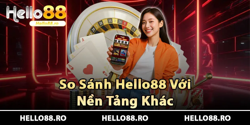 So Sánh Hello88 Với Một Số Nền Tảng Giải Trí Trực Tuyến Khác 1 Phân tích và so sánh Hello88 với các nền tảng giải trí khác